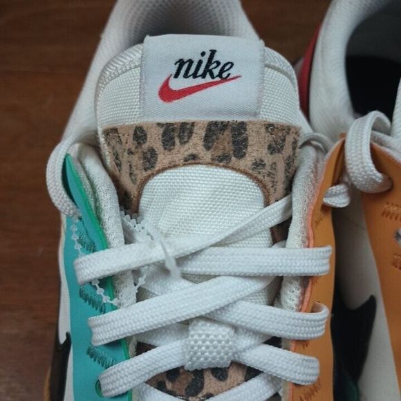 Nike Air Max Pre-Day SE Safari Women's 8.5 White Red Sneakers DH5111-100 - Picture 5 of 16